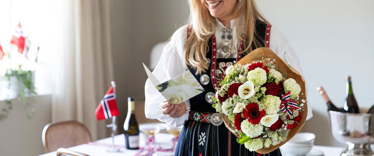 Blomster til 17. mai