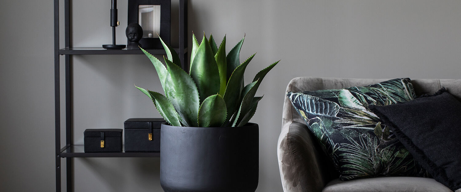 Kunstige planter og blomster som ser ekte ut 