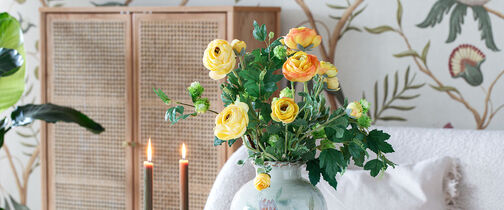 Hortensia i vase